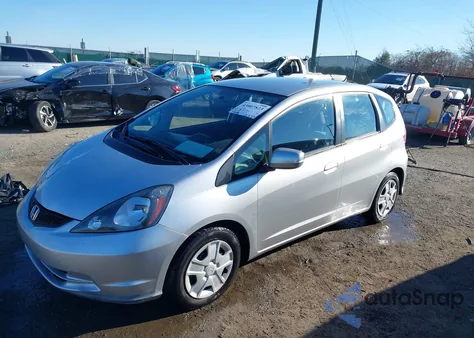 2013 Honda Fit из США, поврежденный, VIN JHMGE8H30DC064586